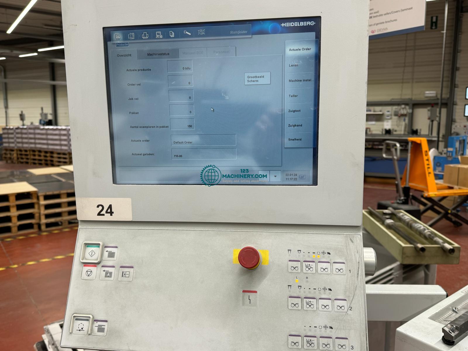 Heidelberg-Stahlfolder KH 78-82/4